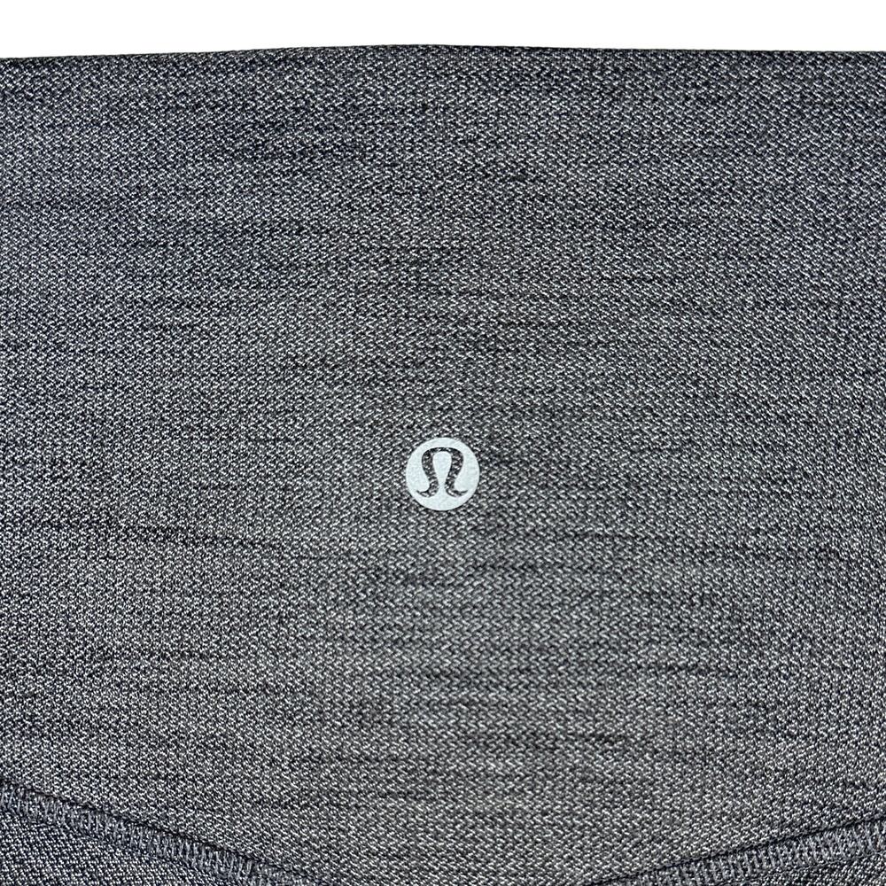 LULULEMON Align Pant II 25" 8 Mini Heathered Herringbone Heathered Black White - Picture 8 of 9